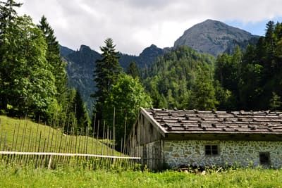 Schwarzachenalm bei Ruhpolding